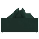 Ver imagem 6 de Sofá Ilha Modular com Puff para Sala Living 432cm Georgia K04 Veludo Verde - Mpozenato