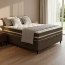 Ver imagem 1 de Cama Box Baú com Colchão de Molas Ensacadas Classic Viúva 128cm