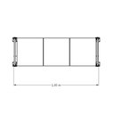 Ver imagem 3 de Gôndola Porta Pallet 250kg – 1 Módulo 180x200x60cm