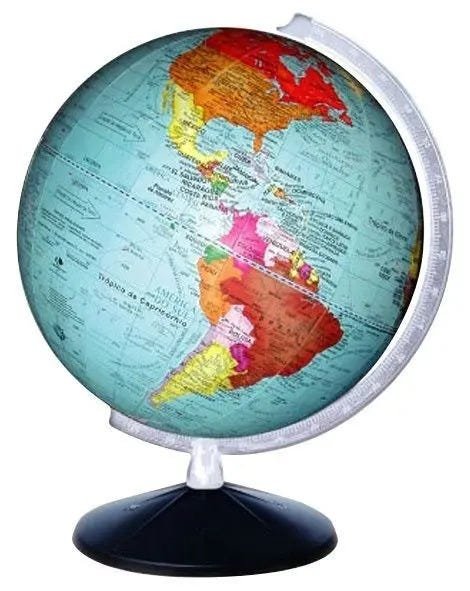 Globo Político Terrestre Medindo 30 Cm Diâmetro - 1
