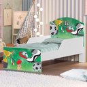 Ver imagem 1 de Cama Infantil Campeonato da Bola Com Colchão
