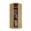Ver mais imagens de Guarda Roupa Modulado 7 Portas Reflecta com Led 100% Mdf Cor:olmo