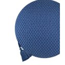 Ver imagem 3 de Manta Tricô Trama Lisa 0,90x1,80 Azul Jeans