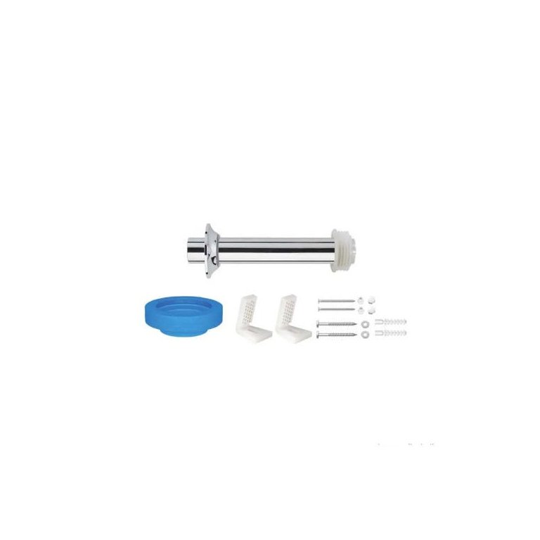 Kit de Instalação para Bacia Convencional Fixa Lateral Cromado Deca - 1201.c.kit.p