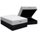Ver imagem 1 de Cama Box Baú Crc Casal +Colchão Molas Venno Ortobom 138x188