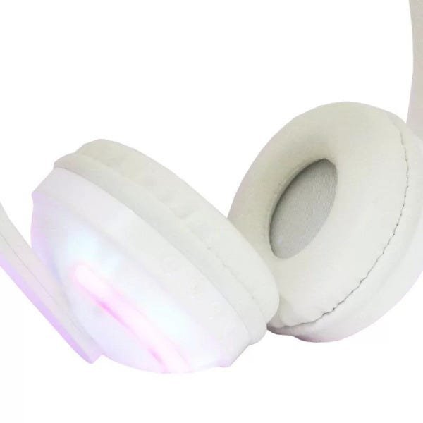 Fone Ouvido Headphone Bluetooth Sem Fio Estéreo Orelha Gato Led Infantil P2  Exbom HF-C240BT - BEST SALE SHOP