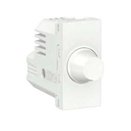 Módulo Dimmer rotativo 127/220V lâmpadas led antibacteriana 1 módulo branco Schneider - 1