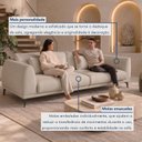 Ver imagem 7 de Sofá Living 4 Lugares com Almofadas 230cm Siena