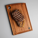 Ver imagem 2 de Tábua de Churrasco e Cozinha 40x20cm - Madeira Nobre - Dead Fish