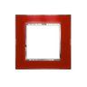 Placa 3 3 postos Arteor mirror red 4X4 583033 Pial - 1