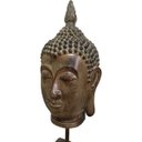 Ver imagem 3 de Escultura Cabeça de Buda com Base