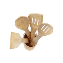 Conjunto de Utensílios de Cozinha em Bambu 5 Peças Welf - 2