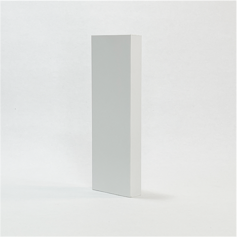 Boiserie MDF Branco 5cm Reta Lisa 7,36 Metros Lineares