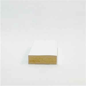 Moldura Boiserie Mdf 5cm Lisa Reta (kit com 4 Peças 7,36m) Fácil Instalação