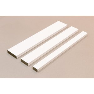 Boiserie (pacote com 4un) 5cm Lisa Reta Mdf | Santa Rita Reveste