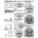 Ver imagem 5 de Cesto Giratório Redondo Fruteira 60cm para Armário Dupla Masutti Módulo de Canto Cromada para Armári