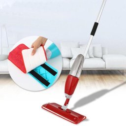Esfregao Mop de Limpeza Com Dispenser Healthy Spray Esguicha Vassoura Casa Vermelho (healthy spray - 4 Esfregao Mop de Limpeza Com Dispenser Healthy Spray Esguicha Vassoura Casa Vermelho (healthy spray - 4