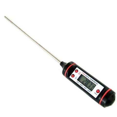 Termometro Digital Espeto Para Alimentos E Culinario com Haste 145mm
