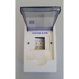 Quadro Distribuição Sobrepor 4 Disjuntor Tampa Fume Qdw Weg - 3 Quadro Distribuição Sobrepor 4 Disjuntor Tampa Fume Qdw Weg - 3