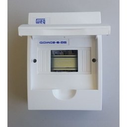 Quadro Distribuição Sobrepor 6 Disjuntor T. Branca Qdw Weg - 3