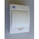 Ver imagem 1 de Quadro Distribuição Sobrepor 6 Disjuntor T. Branca Qdw Weg