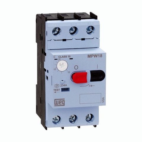 Disjuntor motor MPW18 Ajuste 10-16A WEG