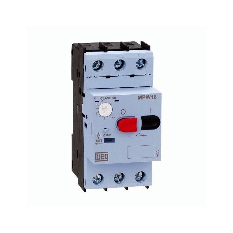 Disjuntor motor MPW18 Ajuste 10-16A WEG