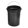 Lixeira de Ferro Preta Com Pedal Lixo Cesta 5L Casa Escritório - 4