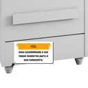 Ver imagem 5 de Cabeceira Casal Extensível com 2 Mesas de Cabeceira 4 Gavetas com Tomada Síria 