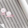 Papel de Parede Ripado Liso de Madeira Branca Auto 9m - 2