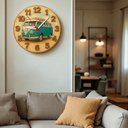 Ver imagem 2 de Relógio de Parede - Kombi Lateral-efeito 3d -25x25x2cm