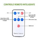 Ver imagem 3 de Luminaria Dummy Solar Camera Falsa Sensor Iluminaçao Externa Controle Segurança Luz Varanda Quintal 