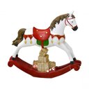 Ver imagem 1 de Estatueta Cavalo de Balanço Presentes Carrossel Resina 17cm