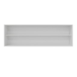 Armário Aéreo 4 Portas 1,50cm Andréia Cinza Mabi - 3
