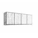 Ver imagem 4 de Armário Aéreo 4 Portas 1,50cm Andréia Cinza Mabi