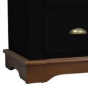 Ver imagem 4 de Balcão Buffet 4 Portas 2 Gavetas Manchester 2042 Linz Móveis - Preto/imbuia Glazer