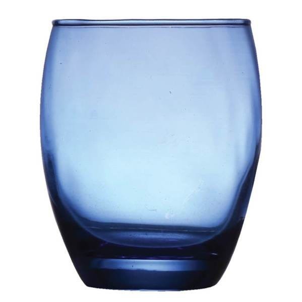 Jogo com 6 Copos Vidro Tarca Colorido 370ml - Yazi - 4