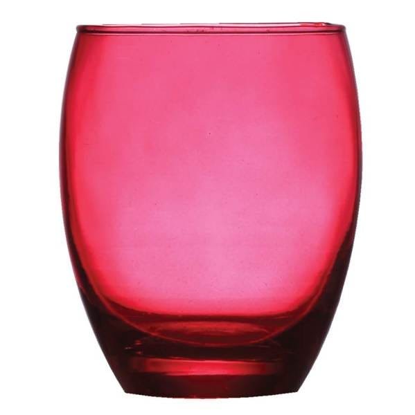 Jogo com 6 Copos Vidro Tarca Colorido 370ml - Yazi - 3