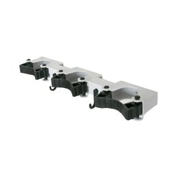 Suporte para vassoura para 3 peças Secalux - 1