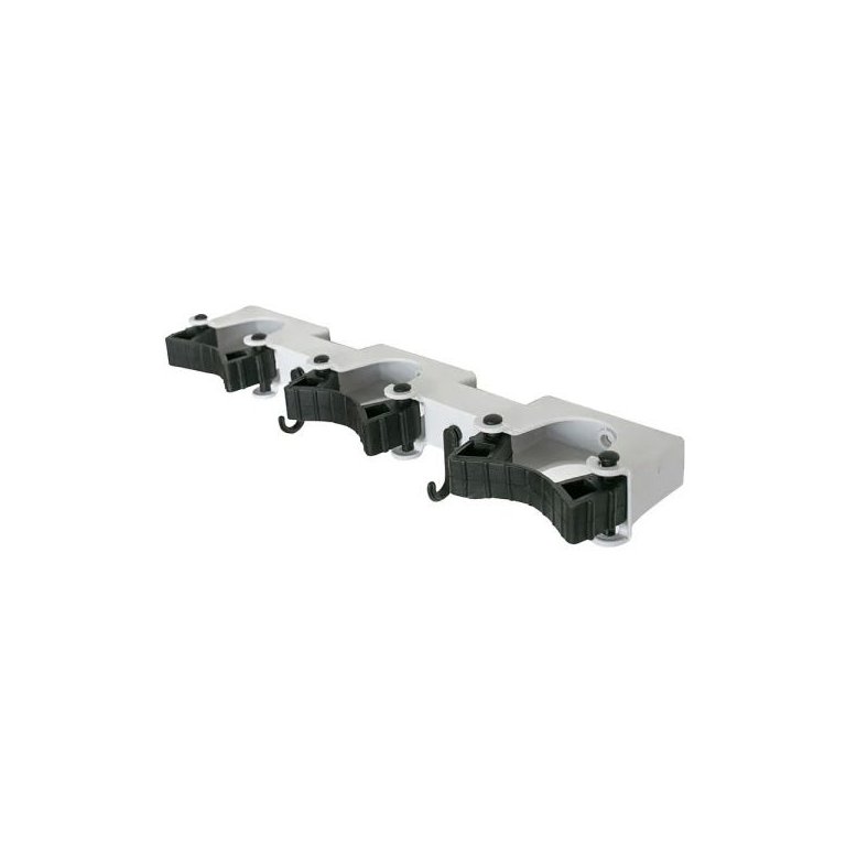 Suporte para vassoura para 3 peças Secalux