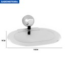 Ver imagem 6 de Kit para Banheiro Japi 05 Peças ABS Cromado com Kit Instalação