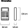 Calculadora Cientifica Gráfica 10 Dígitos + 2 - SC1000 360 Funções Procalc  - 2