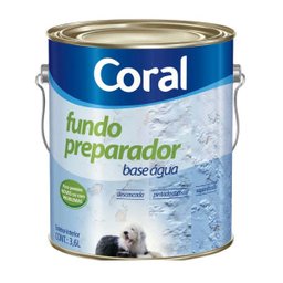 Fundo preparador base água 3,6L Coral - 1