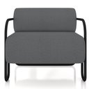 Ver imagem 3 de Kit 02 Poltronas Decorativa Pés Industrial Moscou K01 Bouclê Cinza - Lyam Decor