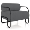 Ver imagem 6 de Kit 02 Poltronas Decorativa Pés Industrial Moscou K01 Bouclê Cinza - Lyam Decor