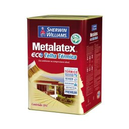 Tinta Metalatex Eco telha térmica 18 litros champagne Sherwin Williams - 1