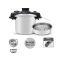 Ver imagem 4 de Panela Pressão Opti Space 7l Inox Fundo Triplo e Cesto Tefal