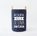 Ver imagem 2 de Cesto Alto Marine em Lona Dublada