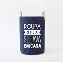 Ver imagem 2 de Cesto Alto Marine em Lona Dublada