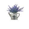 Cachepot Regador de Madeira Rústico com Lavanda The Home - 1